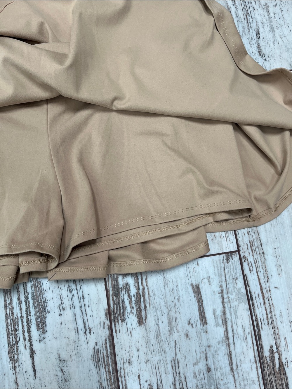 NWT Wild Fable Game Day Lace Drop Waist Skort Dress - XXL Tan - Picture 13 of 14